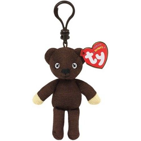 Ty Beanie Babies Mr. Bohne, 8,5 cm - Bär - Clip
