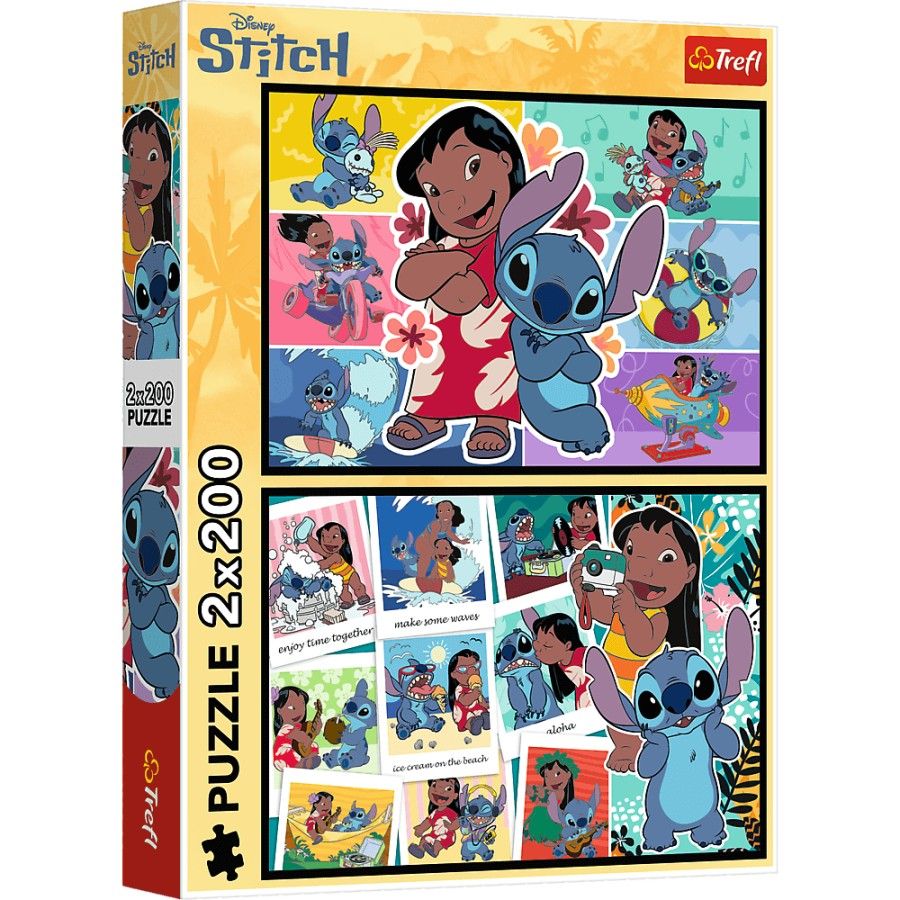 Trefl 2x200el галаваломкі. - Funfife Stitch - 5900511133349