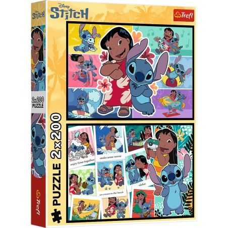 Trefl 2x200el puzzle. - Heti Stitchy