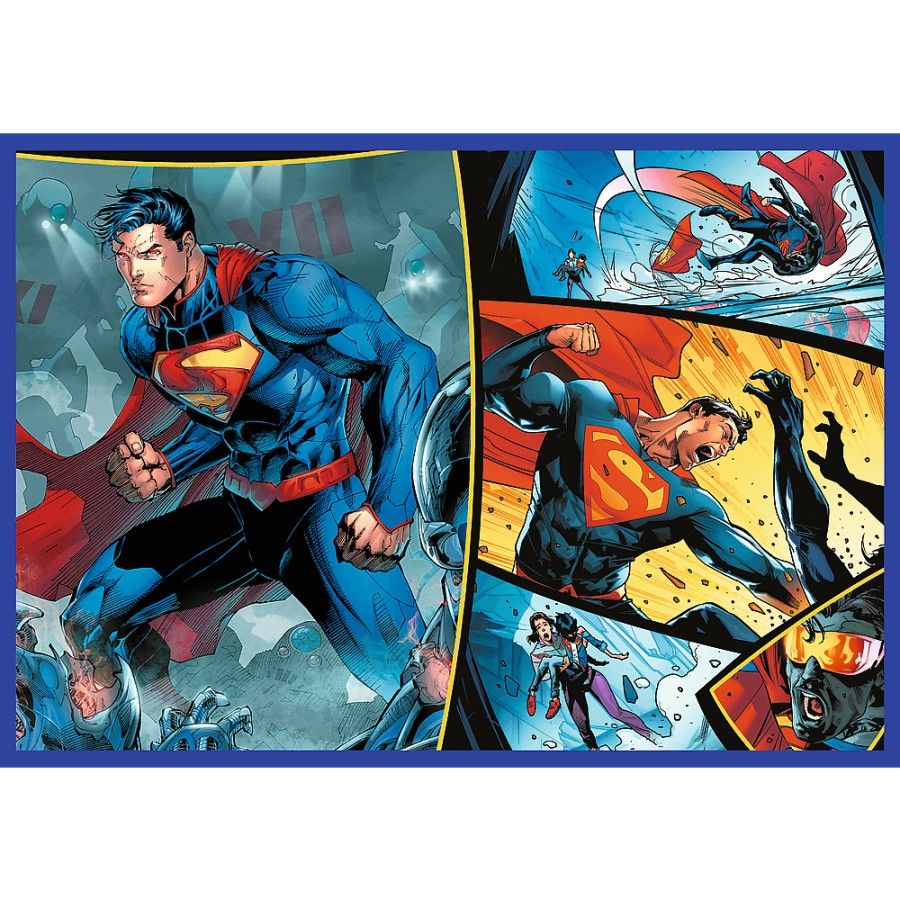 Trefl 4x250el puzzle. - Superman Courge - 5900511133400