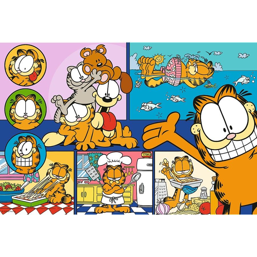 Trefl Puzzle 100el. - Lazy Garfield - 5900511165210