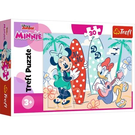 Trefl 30el puzzle. - Colorful Minnie - Disney