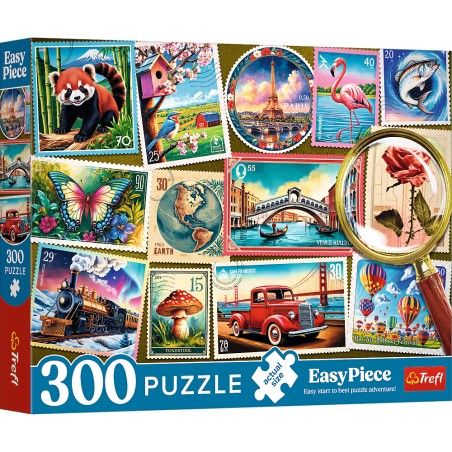 Trefl Puzzle 300el. - Znaczki pocztowe