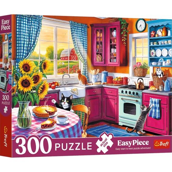 Trefl 300el puzzle. - Mattina in cucina - 5900511231021
