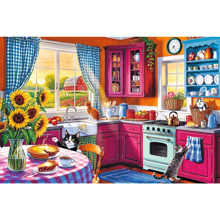 Trefl 300EL головоломка. - ранок на кухні - 5900511231021