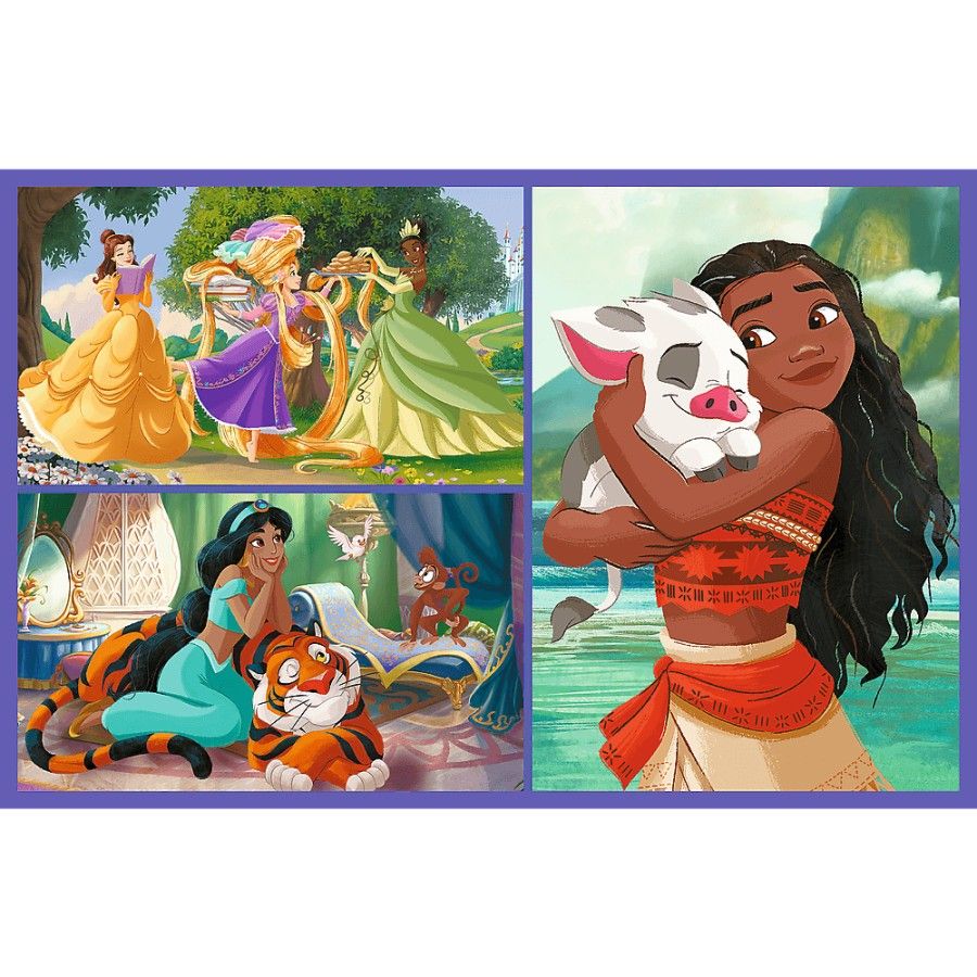 Trefl 2x70el puzzle. - Fairytale days / Disney - 590051134400