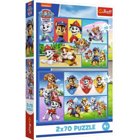 Trefl 2x70el puzzle. - Pravidlá PSI PATROL