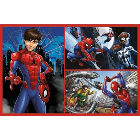 Trefl 2x70El-puzzel. - Spiderverhalen - 5900511344431