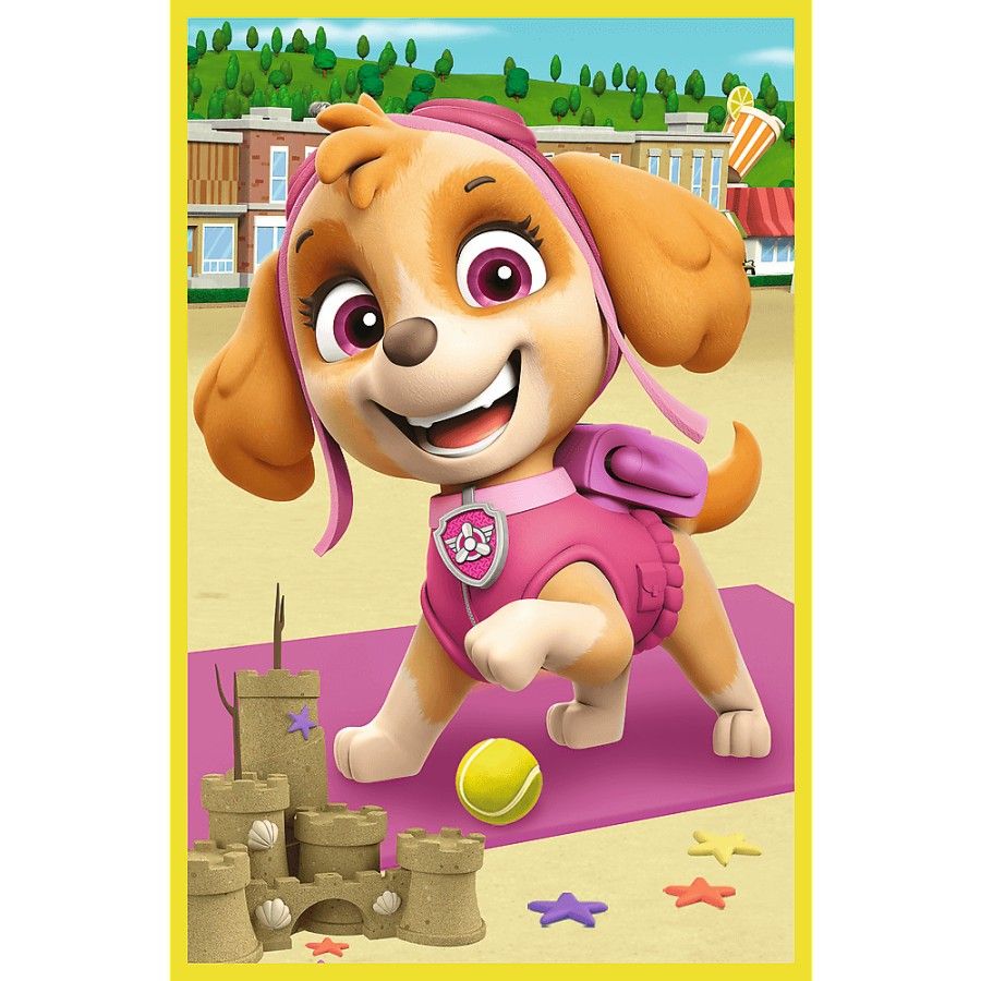 Trefl 3x50el Puzzle. - Нашы сабакі - 5900511348781