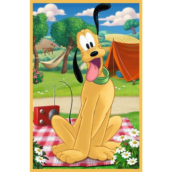Trefl 3x50el puzzle. - Ratón de vacaciones - 5900511348811