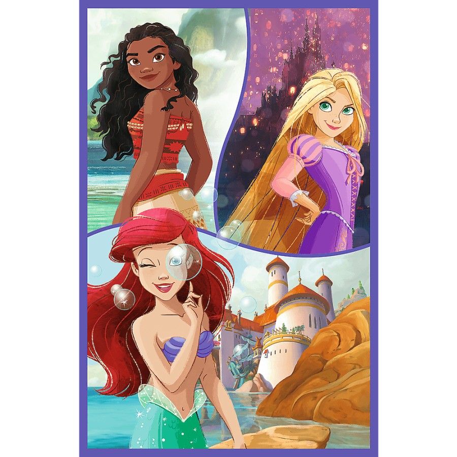 Trefl 3x80el Puzzle. - Prinzessin des Freundes - 5900511348842