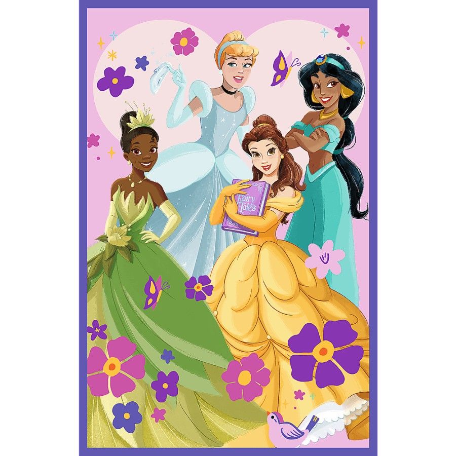 Trefl 3x80el puzzle. - Princess of Friend - 5900511348842