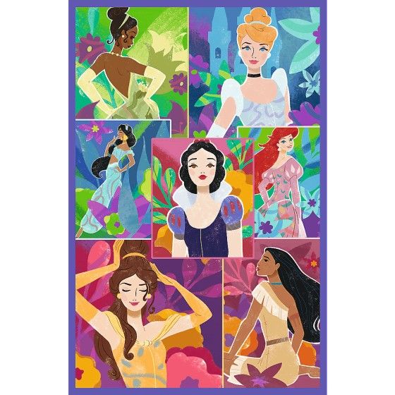 Trefl 3x80l puzzle. - Princezna přítele - 5900511348842