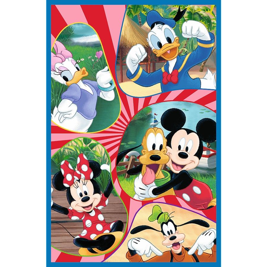 Trefl 3x80el puzzle. - Mickey Mouse Crew - 5900511348873