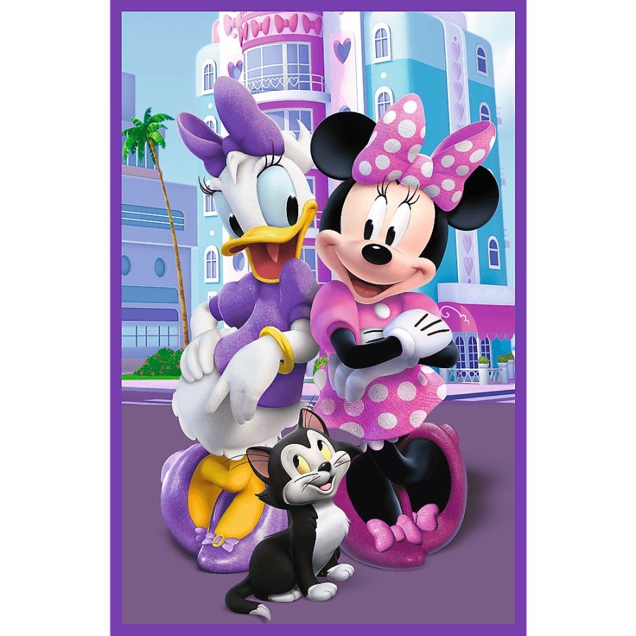 Trefl 3x80El-puzzel. - Minnie en vrienden - 5900511348897