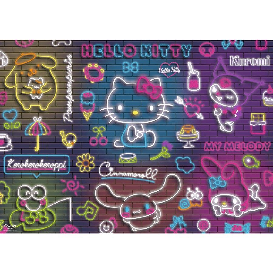 Trefl Puzzle 500el. - Hello Kitty Neon - 5900511375237