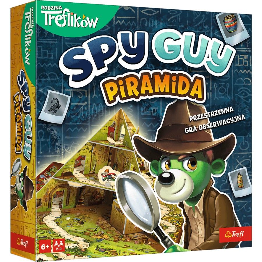 Trefl Spiel - Spionage-Guy - Pyramide - 5900511025811