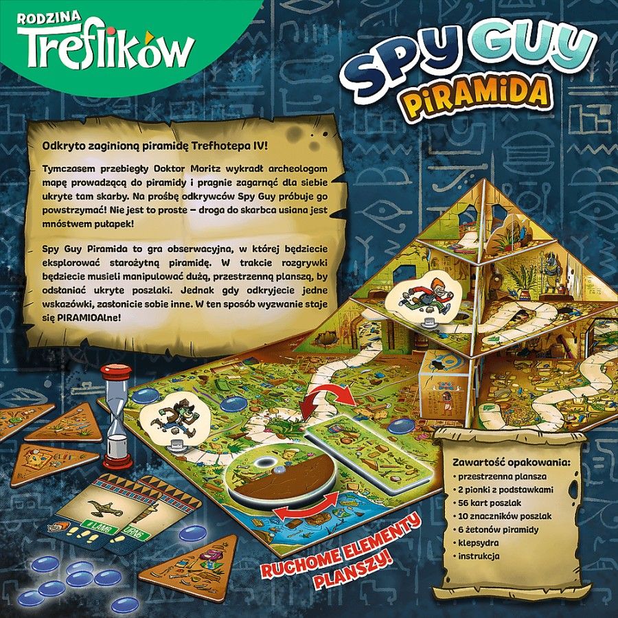 Trefl Juego - Spy Guy - Pyramid - 5900511025811