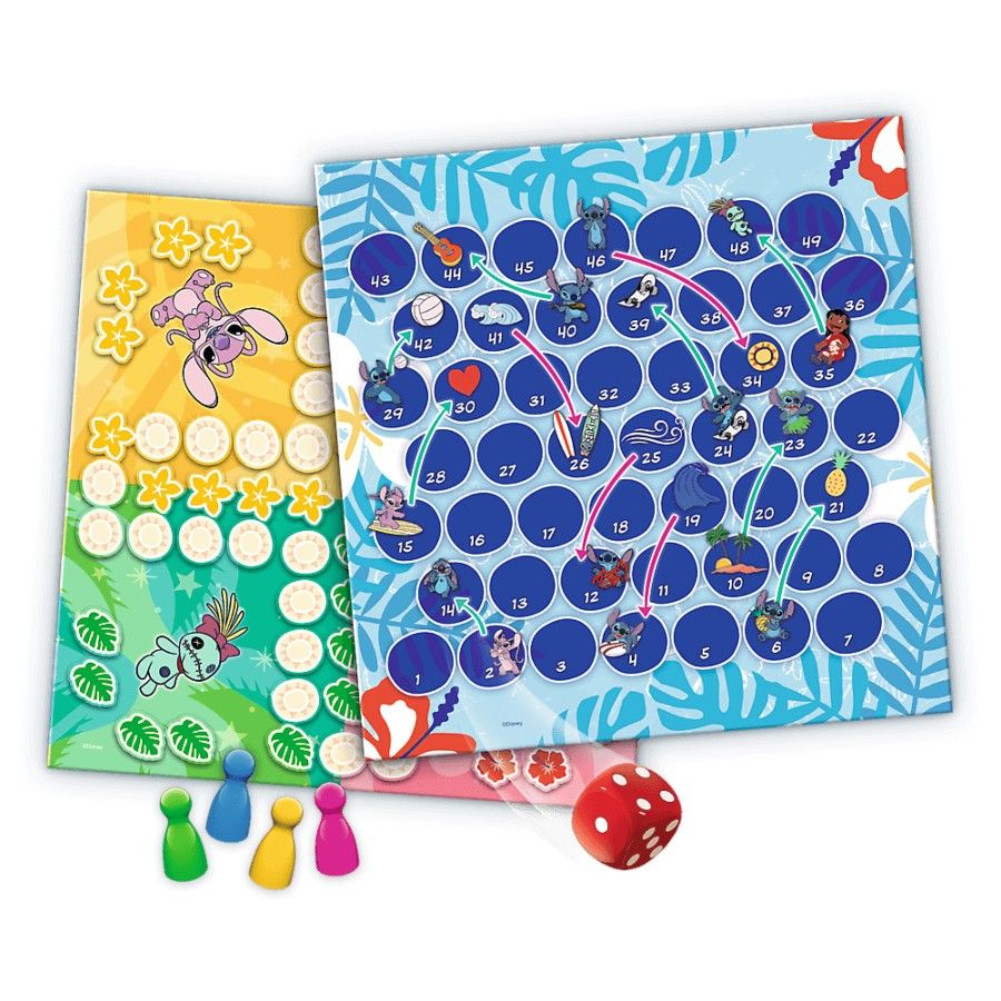 Trefl Game 2in1 Lilo and Stitch - Chinese - Snakes and ladders -