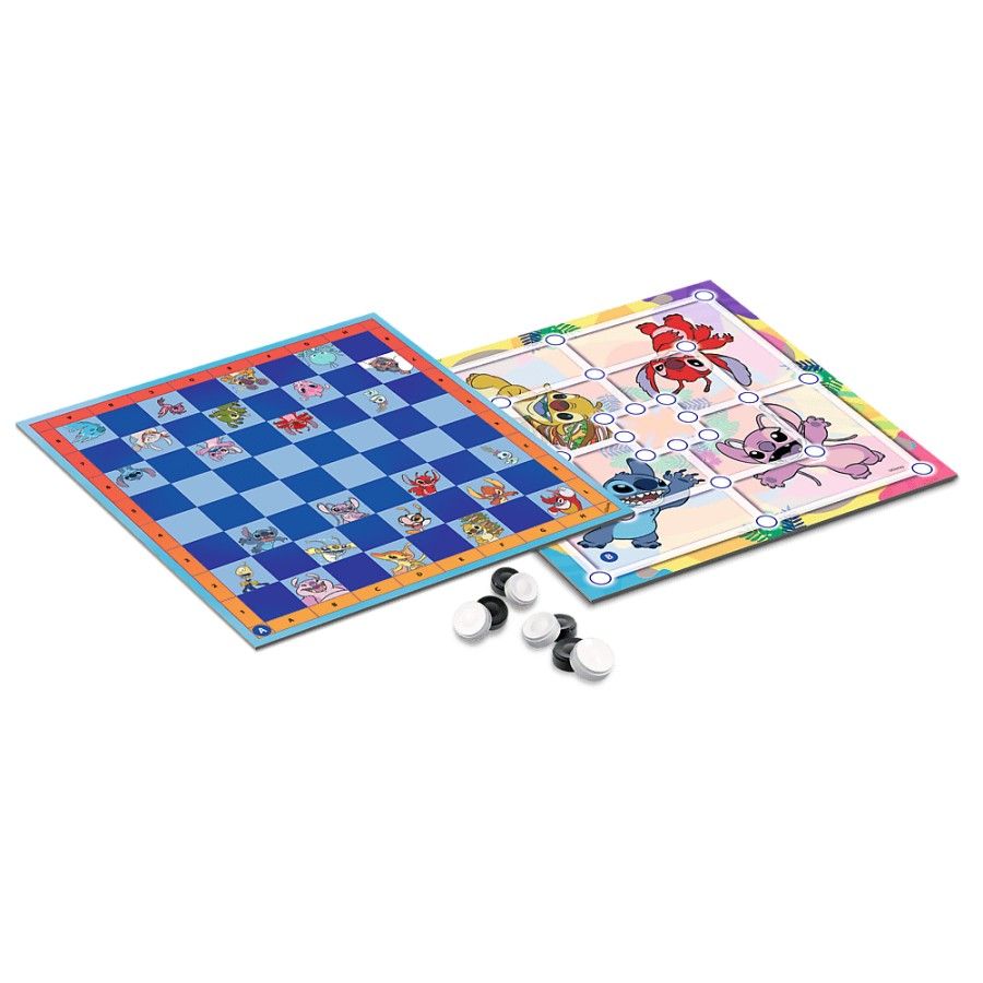Trefl 游戏 - 跳棋和磨床LILO＆Stitch  -  5900511027990
