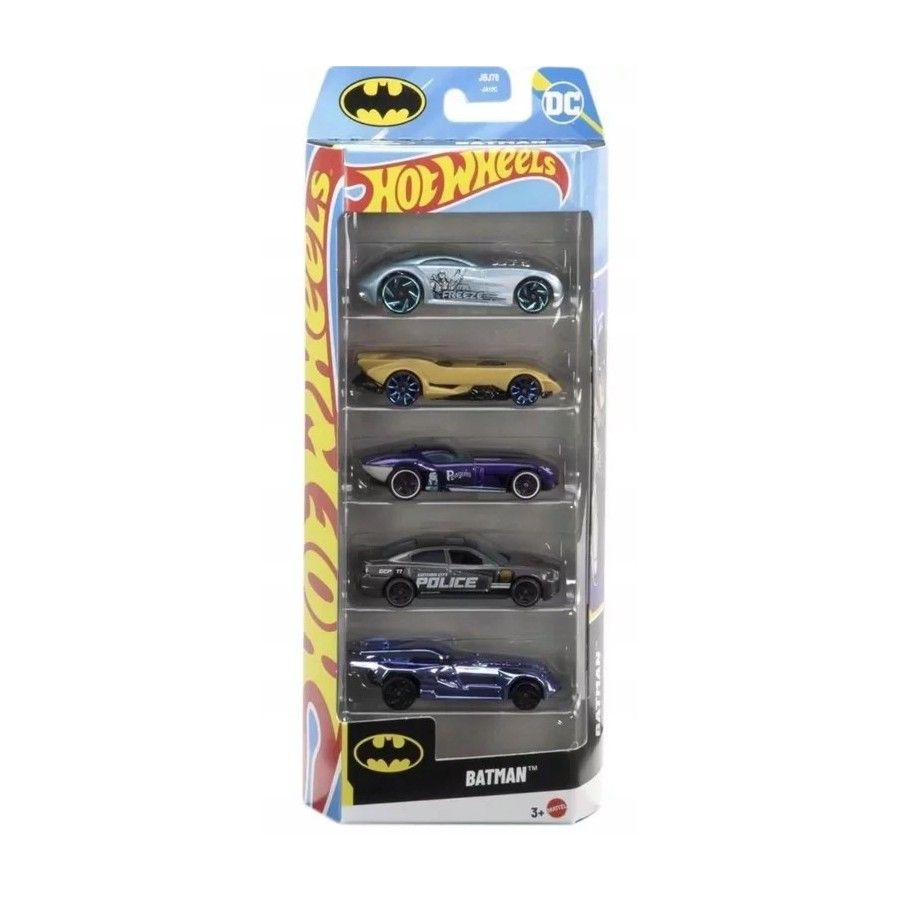Hot Wheels Piąt PI-PI-PI-PLATÍVNA 18060 JBJ76 - BATMAN - 074299018060