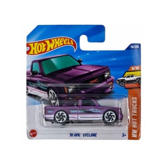 Hot kerekek Kis GMC Syclone 57850 Hyy60 autók