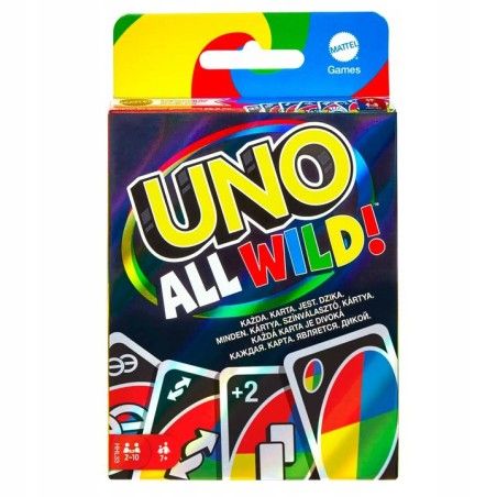 UNO ALL WILD GAME! Wilde HHL33-Karte