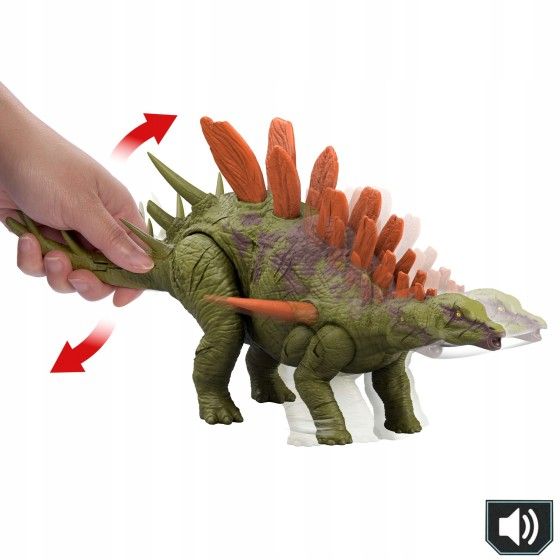 Jurassic World Farlig Ryk Dino Kentrosaurus HLP14 JCL65 -