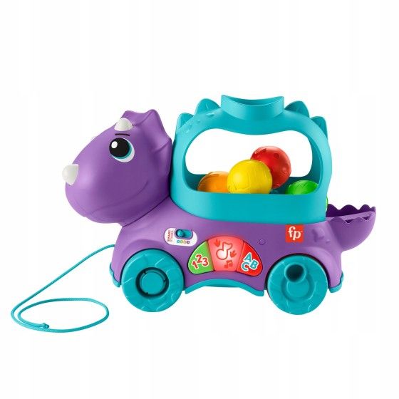 Fisher Price Dinuś rebotar bolas j.pol Hnr51