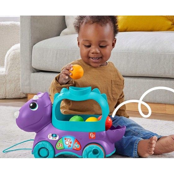 Fisher Price Dinuś skákacie gule j.pol HNR51 -