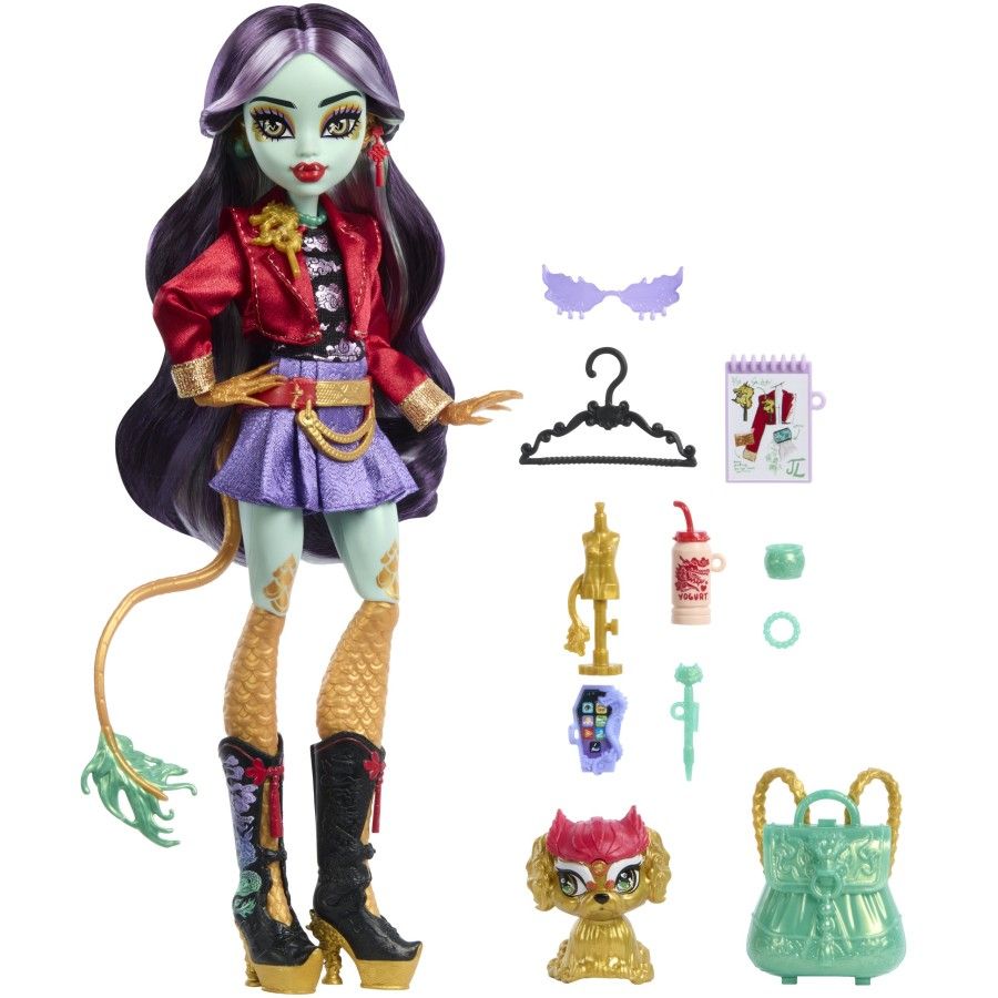 Monster High Jinafire Long Doll Hyv58 - 0194735256310