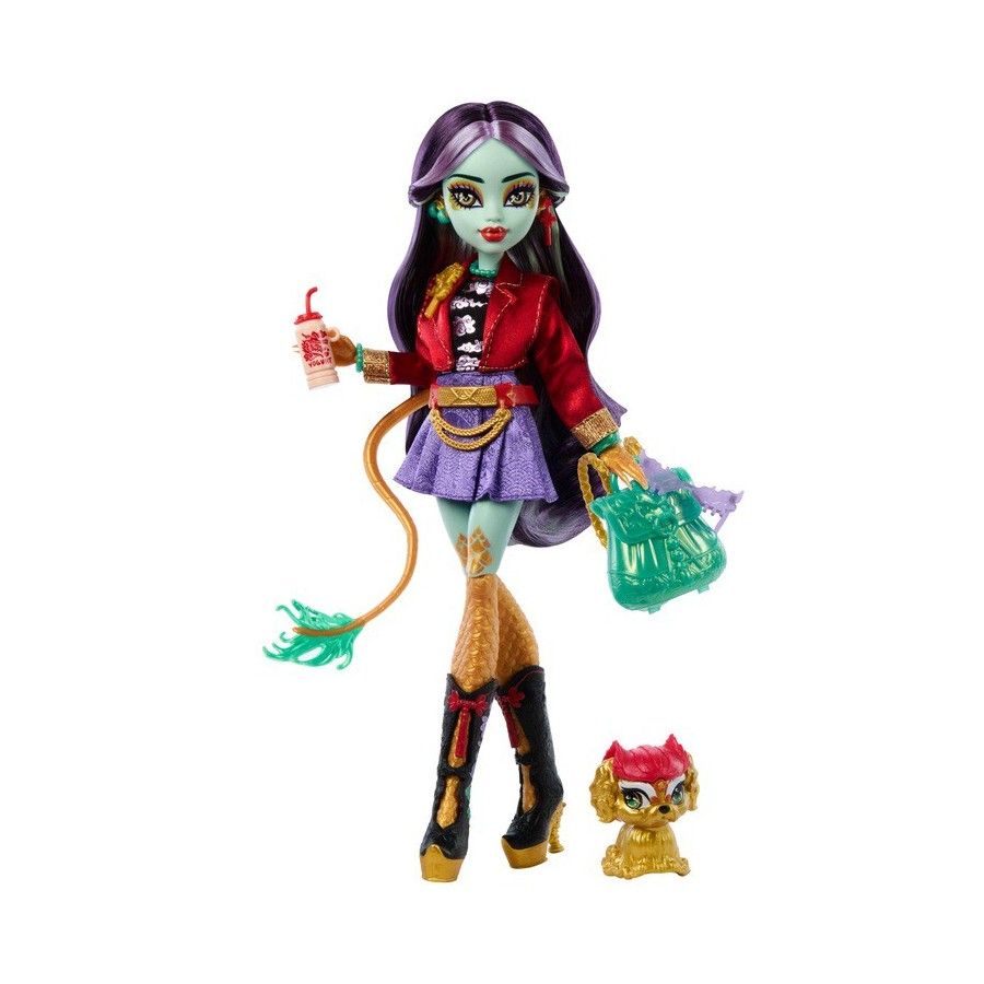 Monster High JinaFire Long Doll HYV58 - 0194735256310