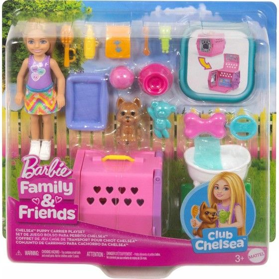 Barbie Chelsea Transporter för JDF89 hund