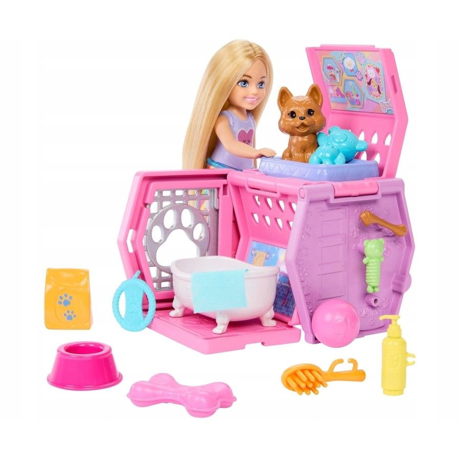 Barbie Chelsea Transporter为JDF89 Dog  -  0194735283064