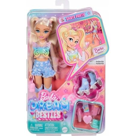 Barbie Dreambesties лялька на роликові ковзани Malibu JFX95 JFX96