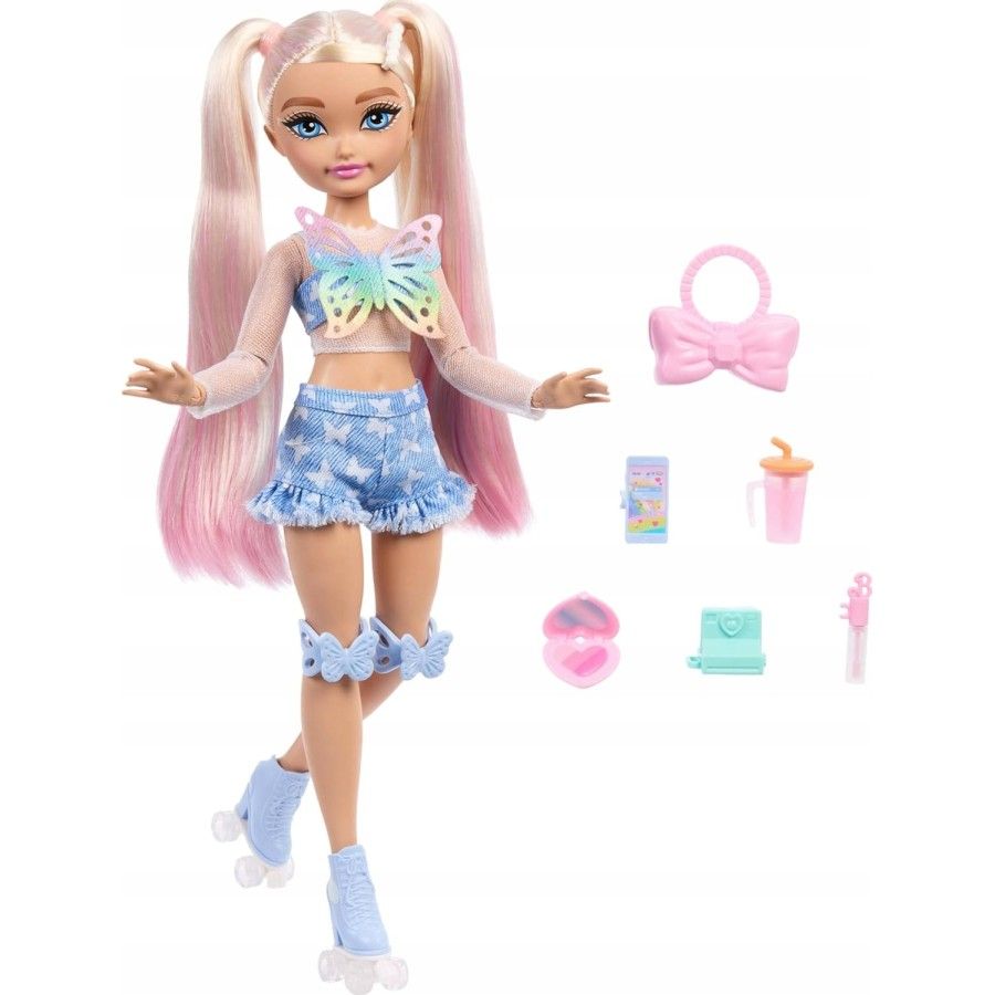 Barbie Dreambesties лялька на роликові ковзани Malibu JFX95 JFX96 -