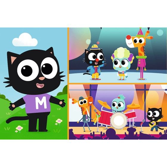 Trefl Puzzle "24 maxi" aventuras de un pequeño gatito Milo / DEA Planet