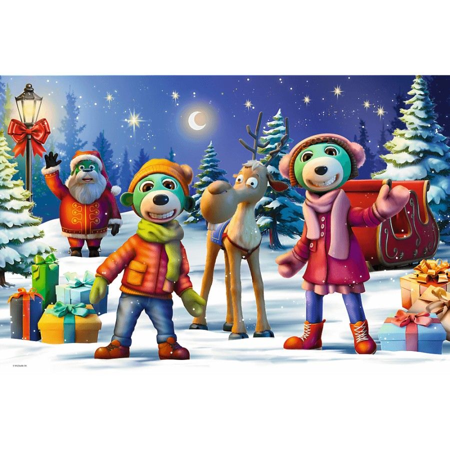 Trefl Puzzle "24 Maxi" -xmas Trefliki Bepia Snowman / Kazstudio