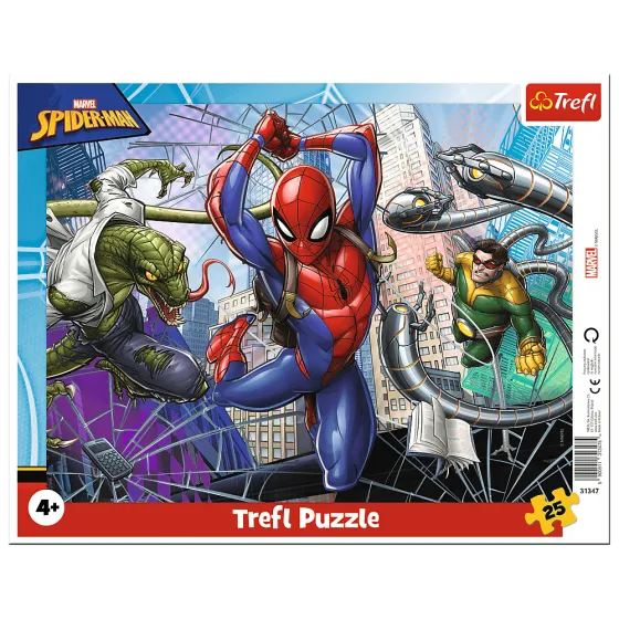 Trefl Puzzle "25 keret" Bátor pókember / Disney Marvel
