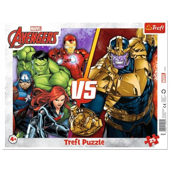 Trefl Puzzle "25 Frame" invincible team Avengers / Disney Marvel The Avengers