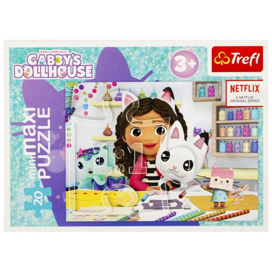Trefl Puzzle '' minimaxi "Jour de couleur Gabby / Universal