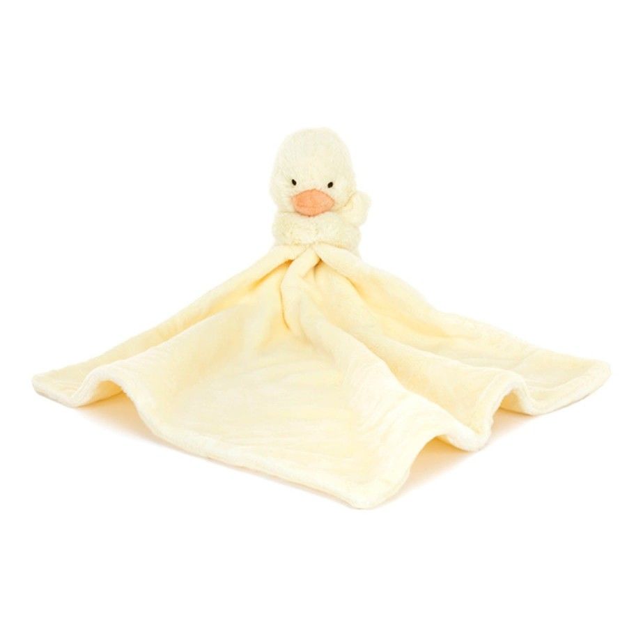 Tissu de canard timide jellycat cuddly 34 cm -