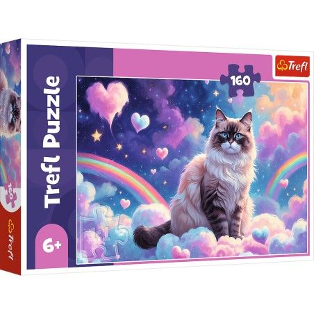 Trefl Puzzle 160el. - Domowy Kotek