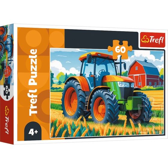 Trefl 60el puzzle. - Farmer's Jármű - 5900511164923