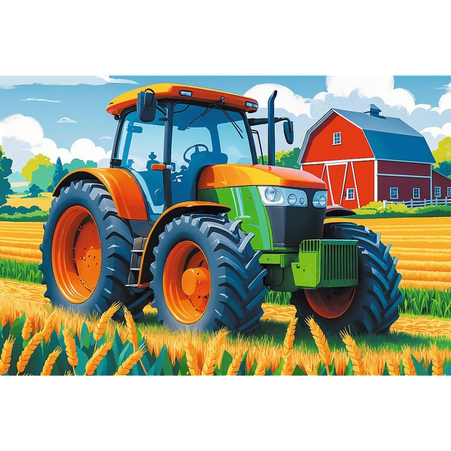 Trefl 60el puzzle. - Farmer's Jármű - 5900511164923