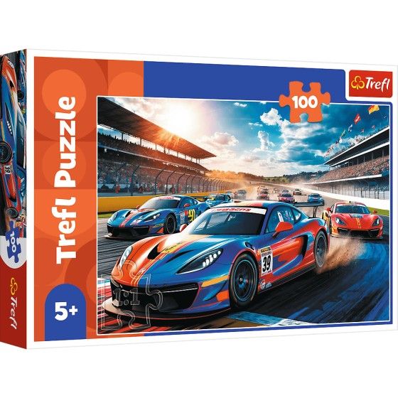 Trefl 100EL Puzzle. - Machine de course rapide - 5900511174038