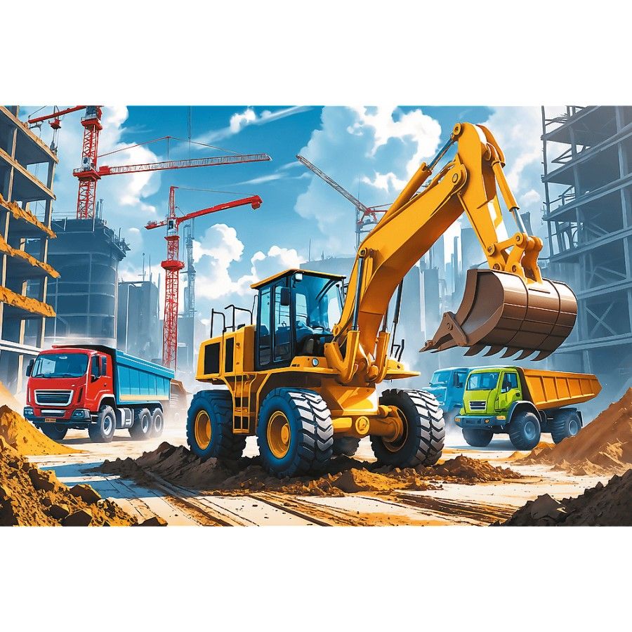 Trefl 60el галаваломкі. - Трактар Backhoe пагрузчык - 5900511174069