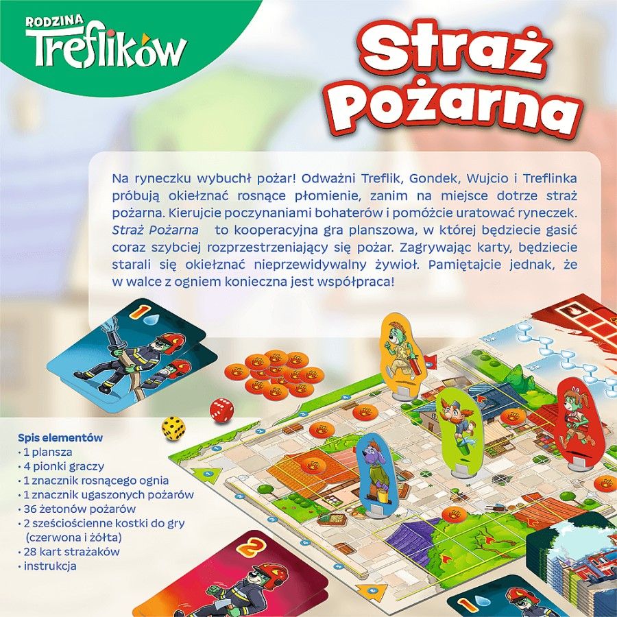 Trefl Hra - Rodina treflků Požární stráž - 5900511028140