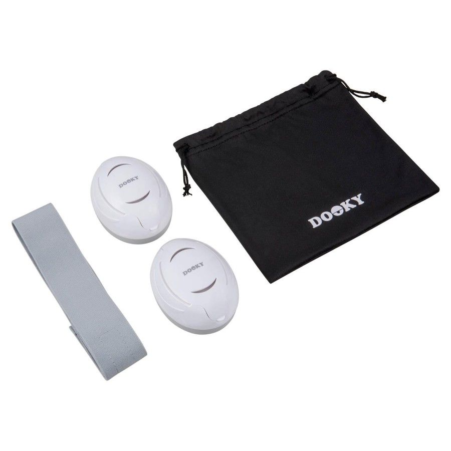 Dooky Védő fejhallgató Dooky Baby Earmuff White 0-3 L -