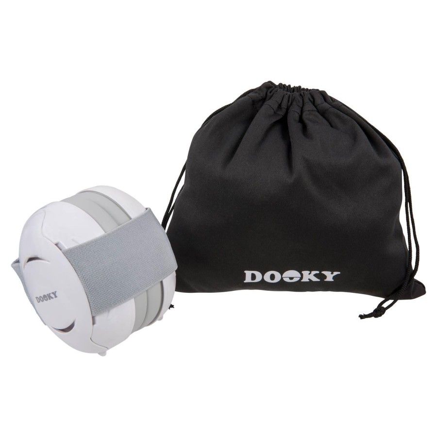 Dooky Protective headphones DOOKY BABY EARMUFF WHITE 0-3 L -